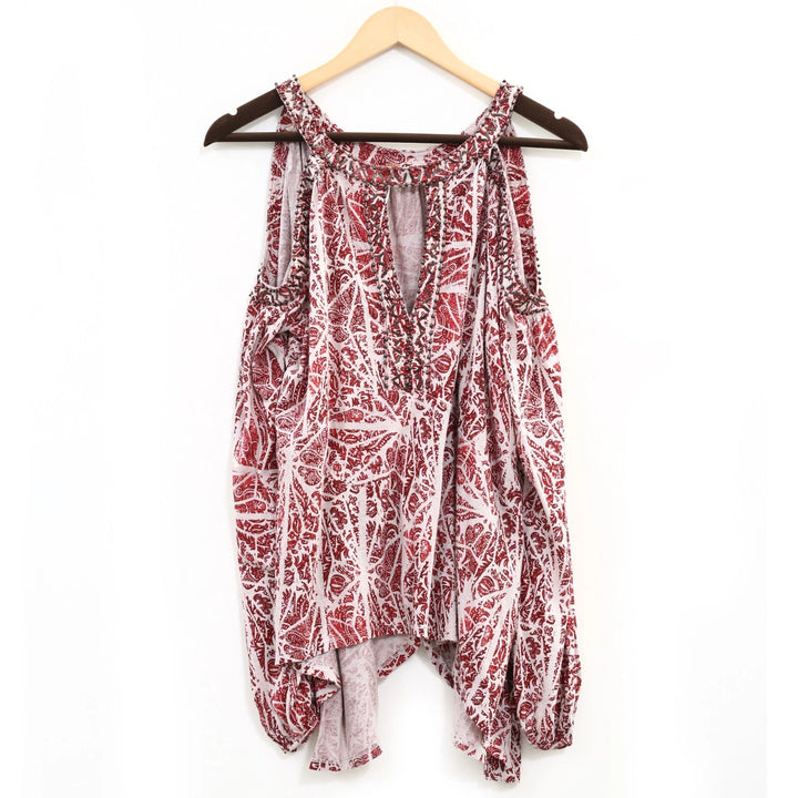 Free People Good Morning Embellished Tunic Top