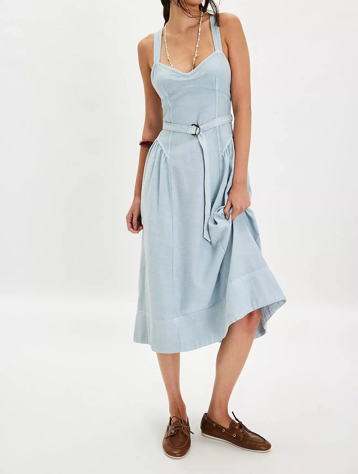 Free People Merrick Midi Dress