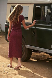 Free People Free-est Natalya Solid Midi Dress