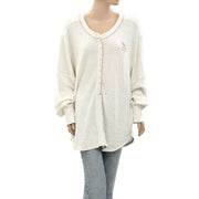 Free People We The Free Fruit Of My Heart Henley Tunic Top