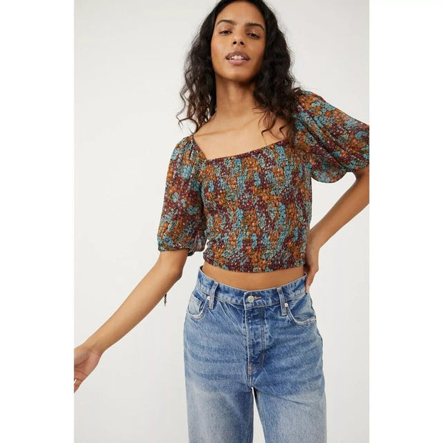 Free People Back On Cropped Top