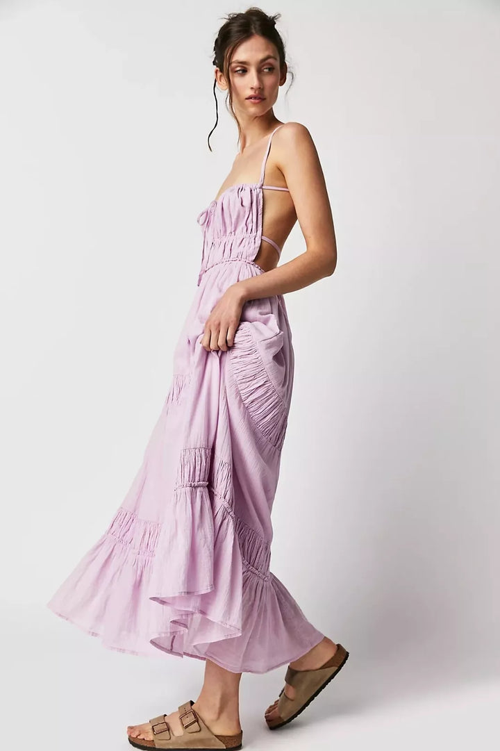 Free People Free-est Taking Sides Maxi Dress