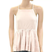 By Anthropologie Sleeveless Peplum Tunic Top