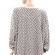 By Anthropologie Long-Sleeve Waffle Knit Pyjama Tunic Top