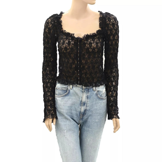 Free People FP One Madison Blouse Top