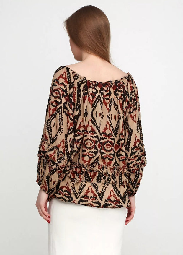 Denim & Supply Ralph Lauren Printed Blouse Top