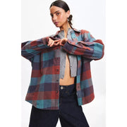 BDG Urban Outfitters Dani Flannel Shirt Tunic Top