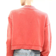 Free People Grace Cardi Sweatshirt Top