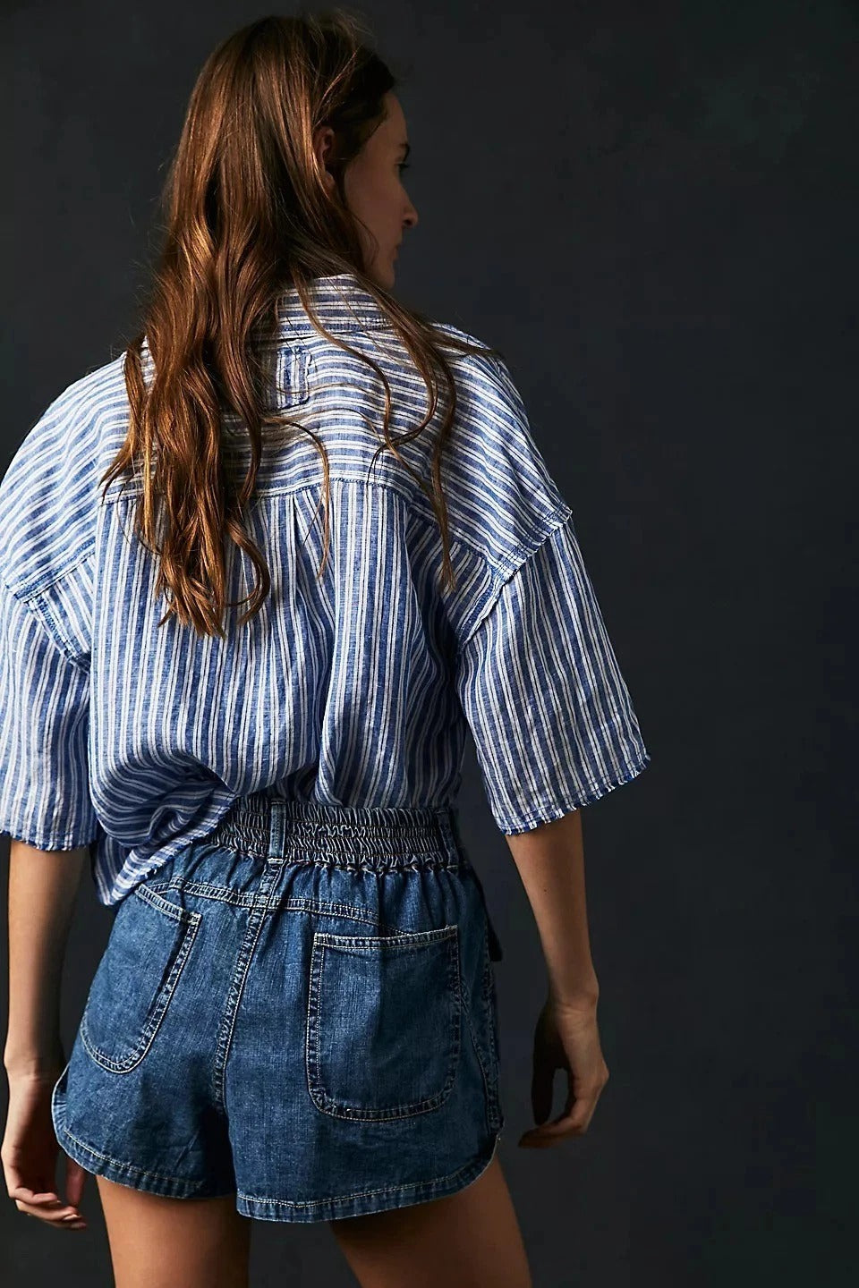 Free People We The Free Lady Luck Paperbag Shorts