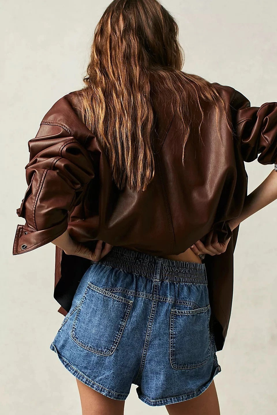 Free People We The Free Lady Luck Paperbag Shorts