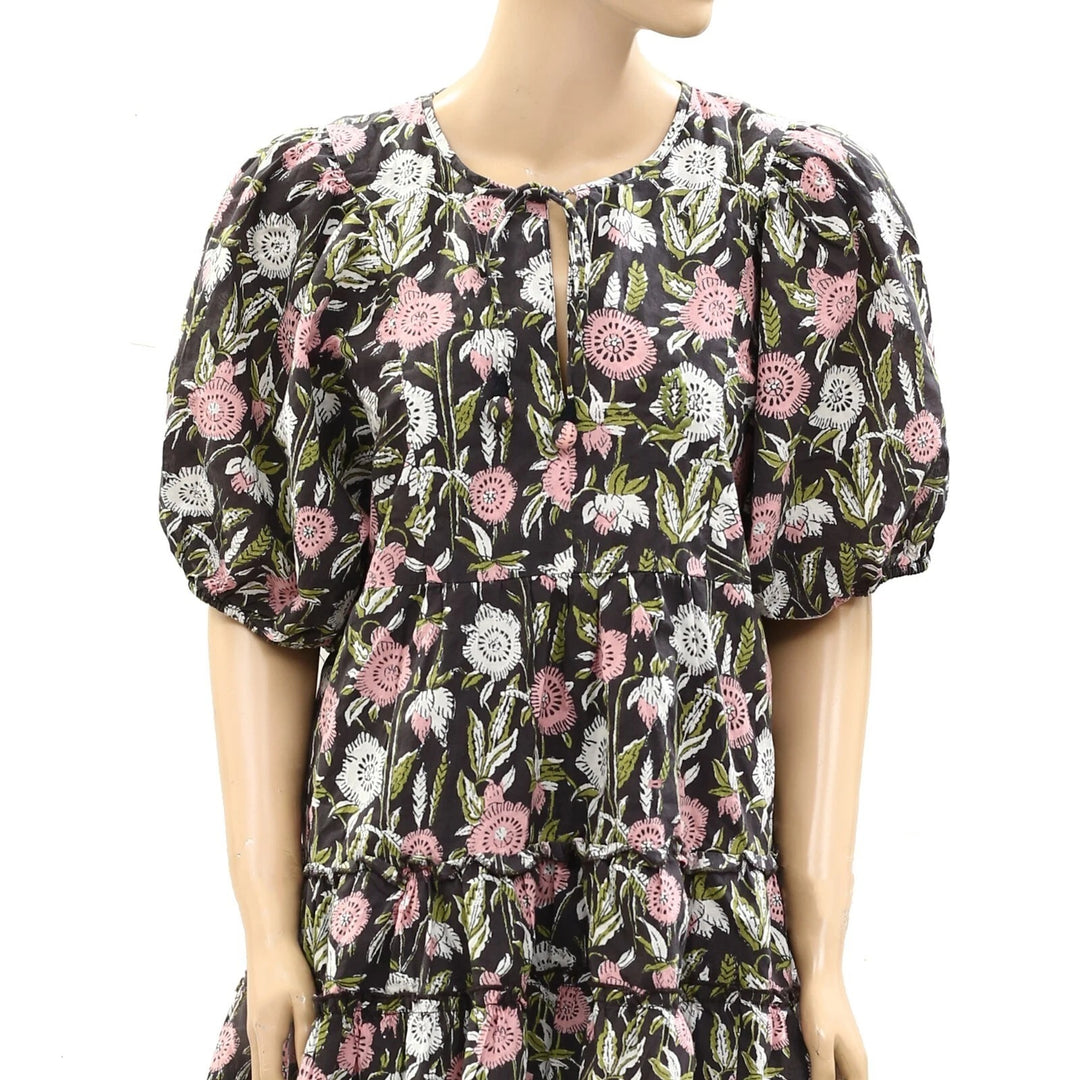 Saylor Anthropologie Floral Printed Tunic Top