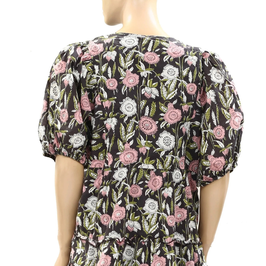 Saylor Anthropologie Floral Printed Tunic Top