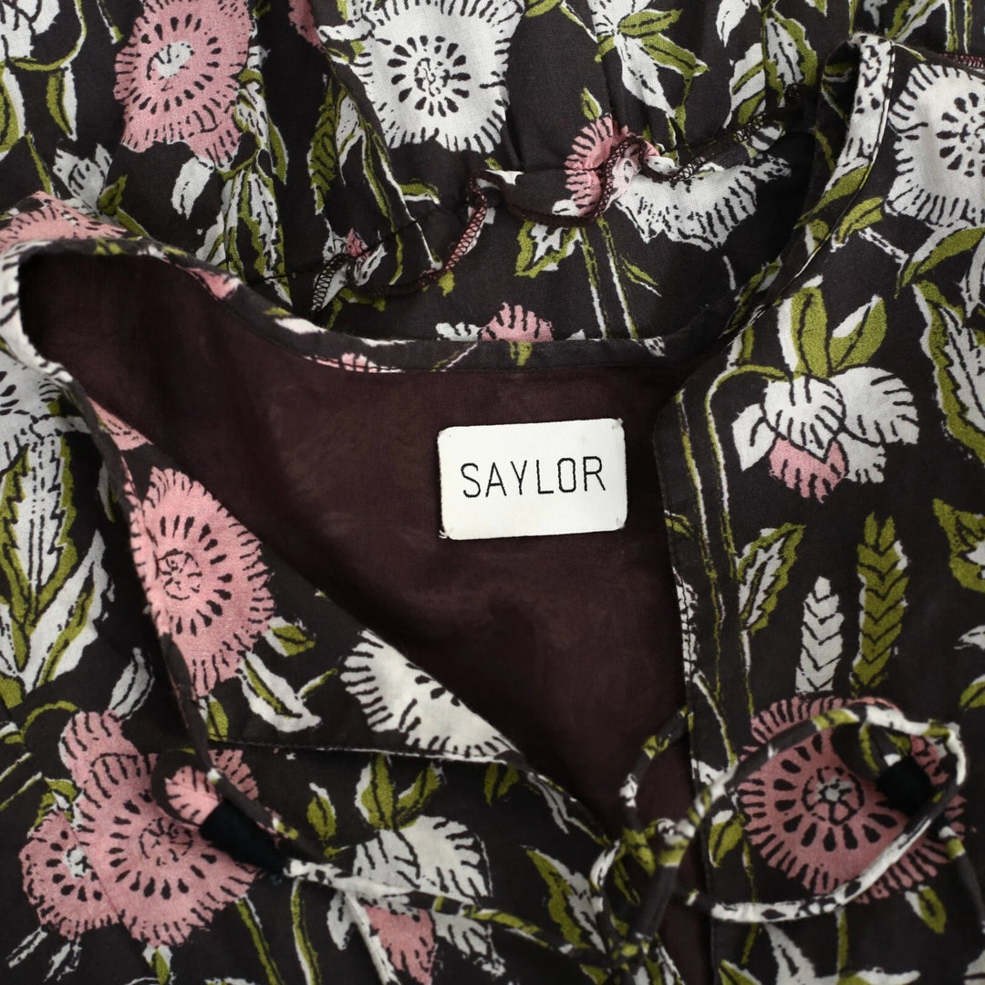 Saylor Anthropologie Floral Printed Tunic Top