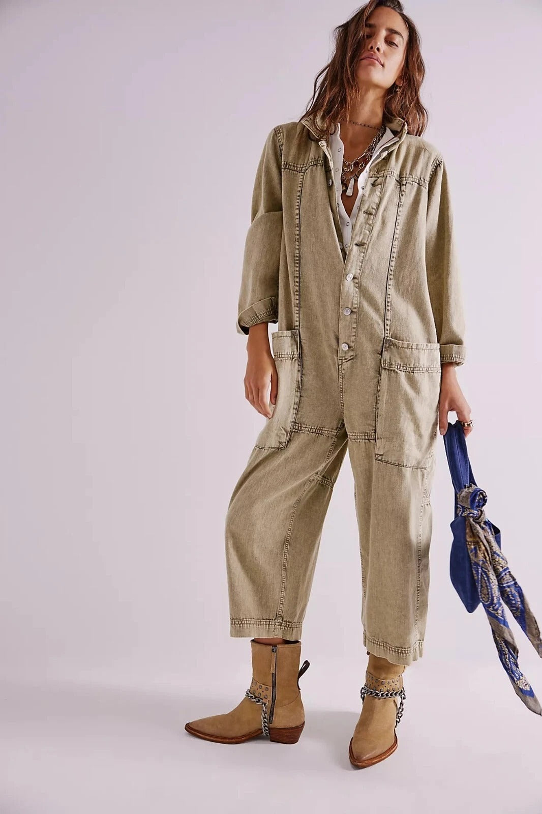 Free People We The Free Margarita Jumpsuit