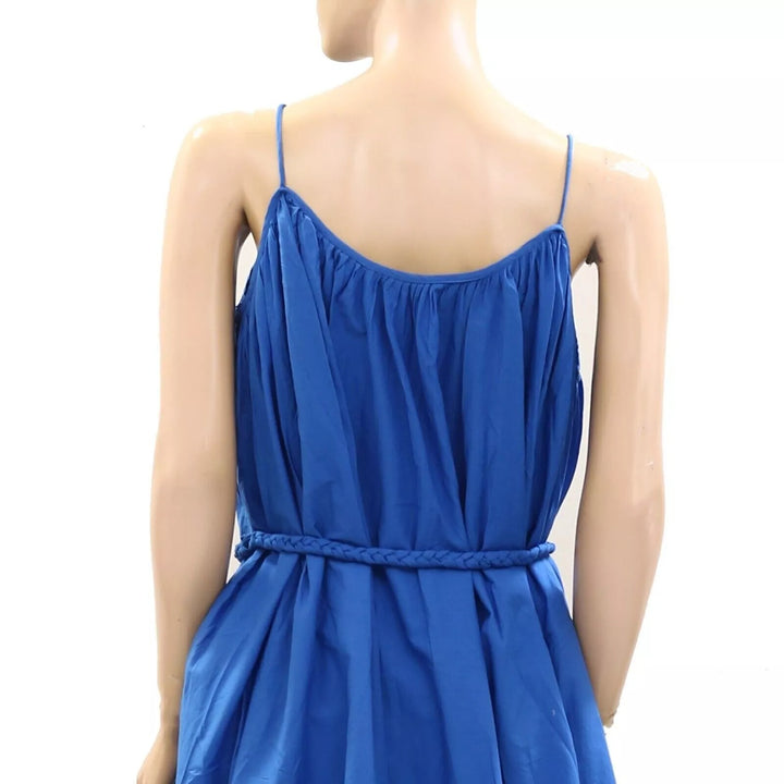 RHODE RESORT Nala Ruffle-Trim Cotton-Voile Mini Dress