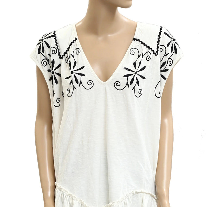 Free People Oaxaca Tee Tunic Top