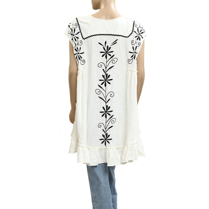 Free People Oaxaca Tee Tunic Top