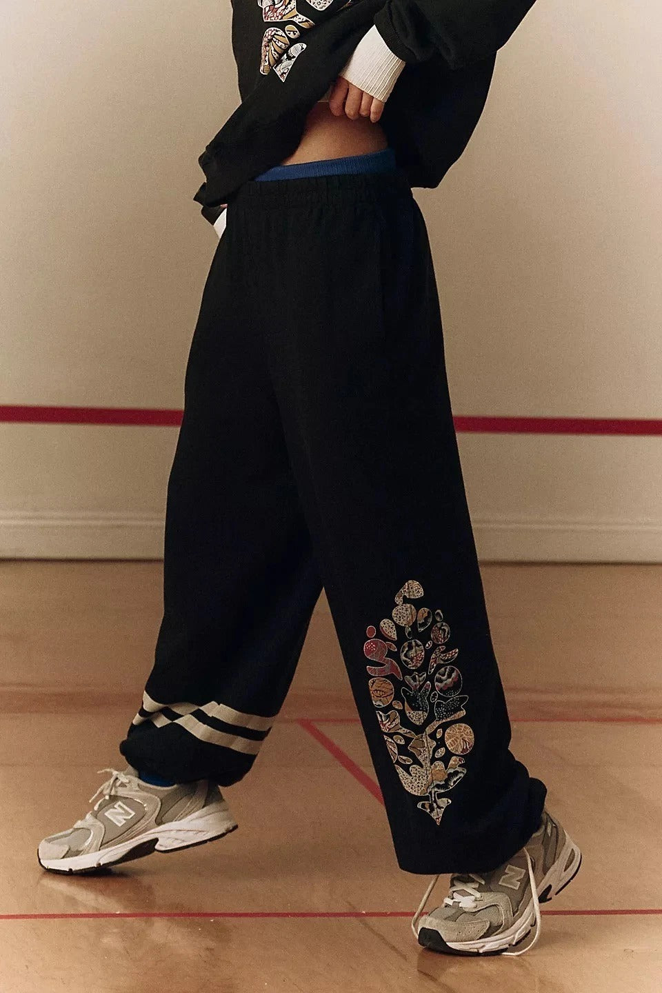 Free People FP Movement All Star Logo Sweatpants