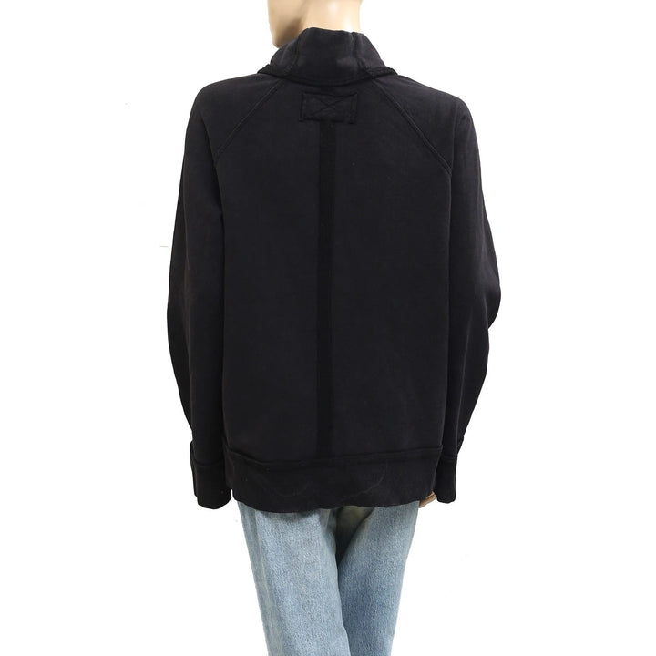 Free People We The Free Just A Game Half-Zip Sweatshirt Top