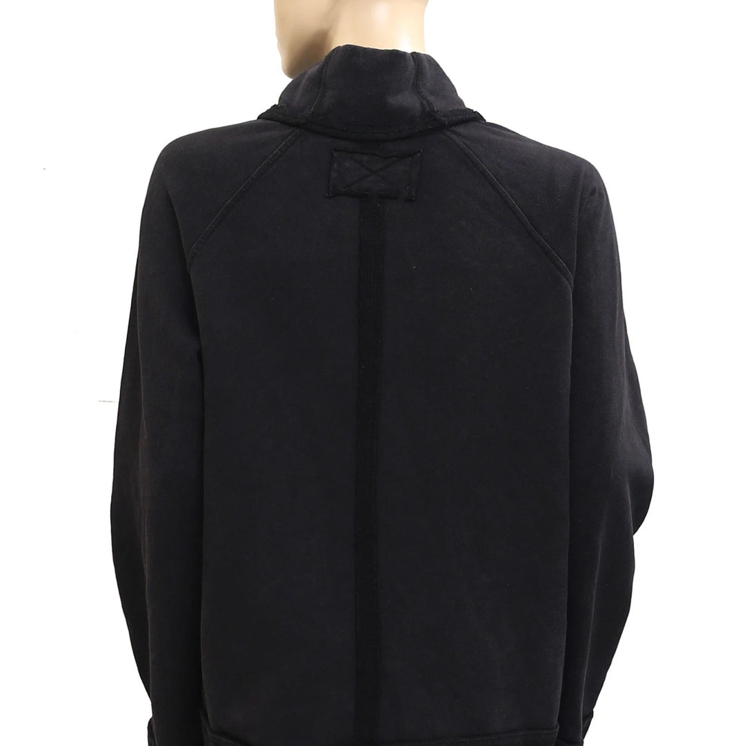 Free People We The Free Just A Game Half-Zip Sweatshirt Top