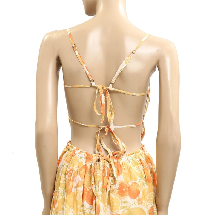 Free People Taking Sides Print Mini Dress