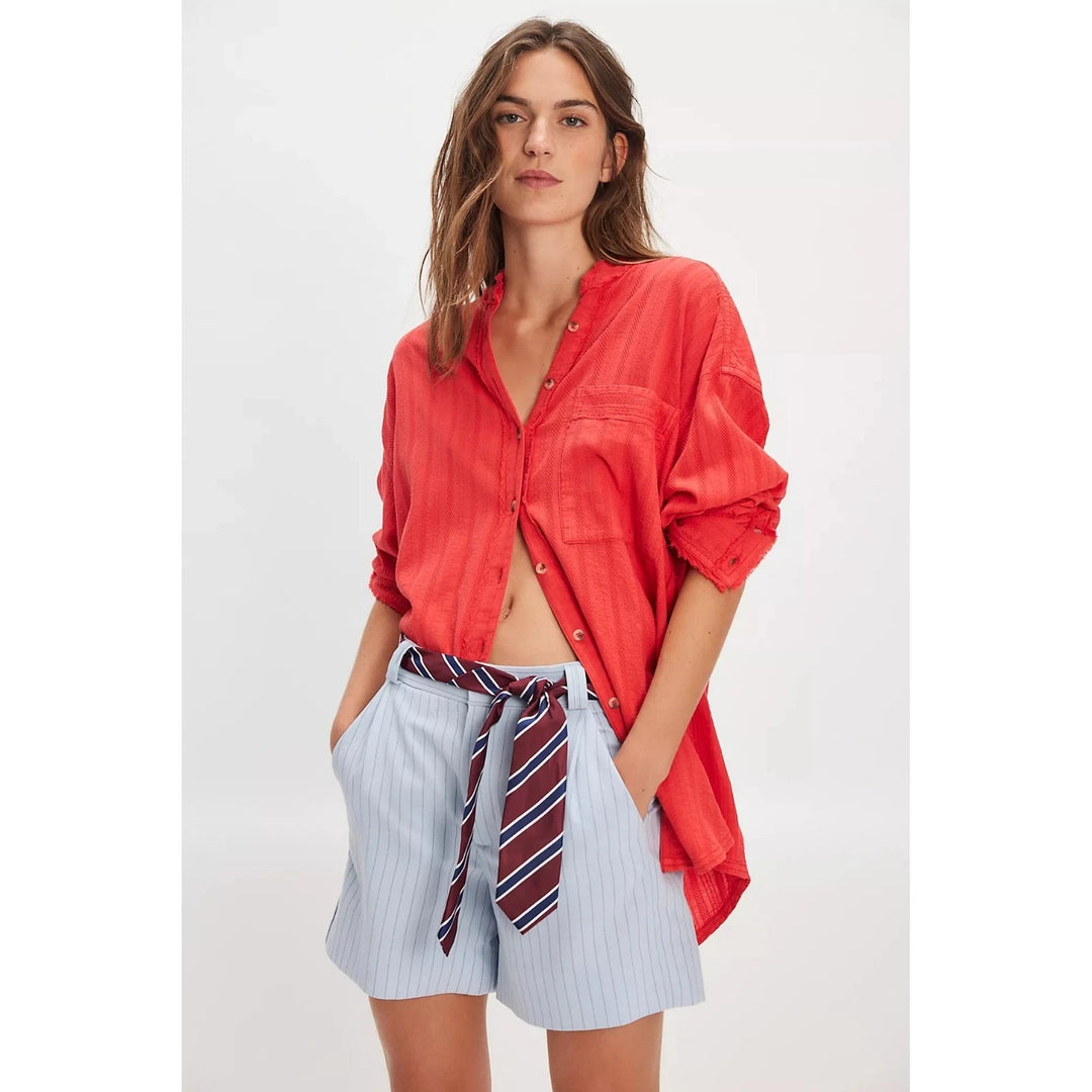 Free People We The Free Summer Sorbet Shirt Top