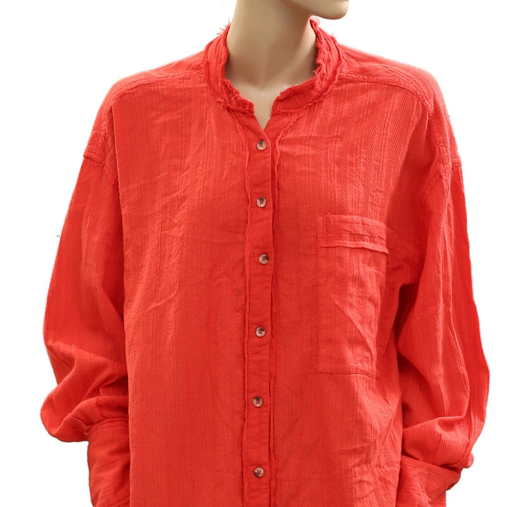 Free People We The Free Summer Sorbet Shirt Top