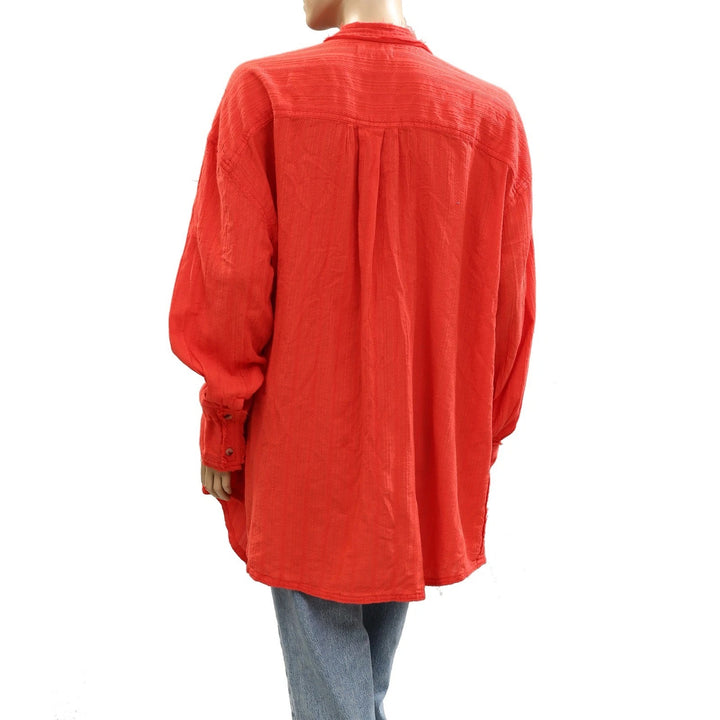 Free People We The Free Summer Sorbet Shirt Top