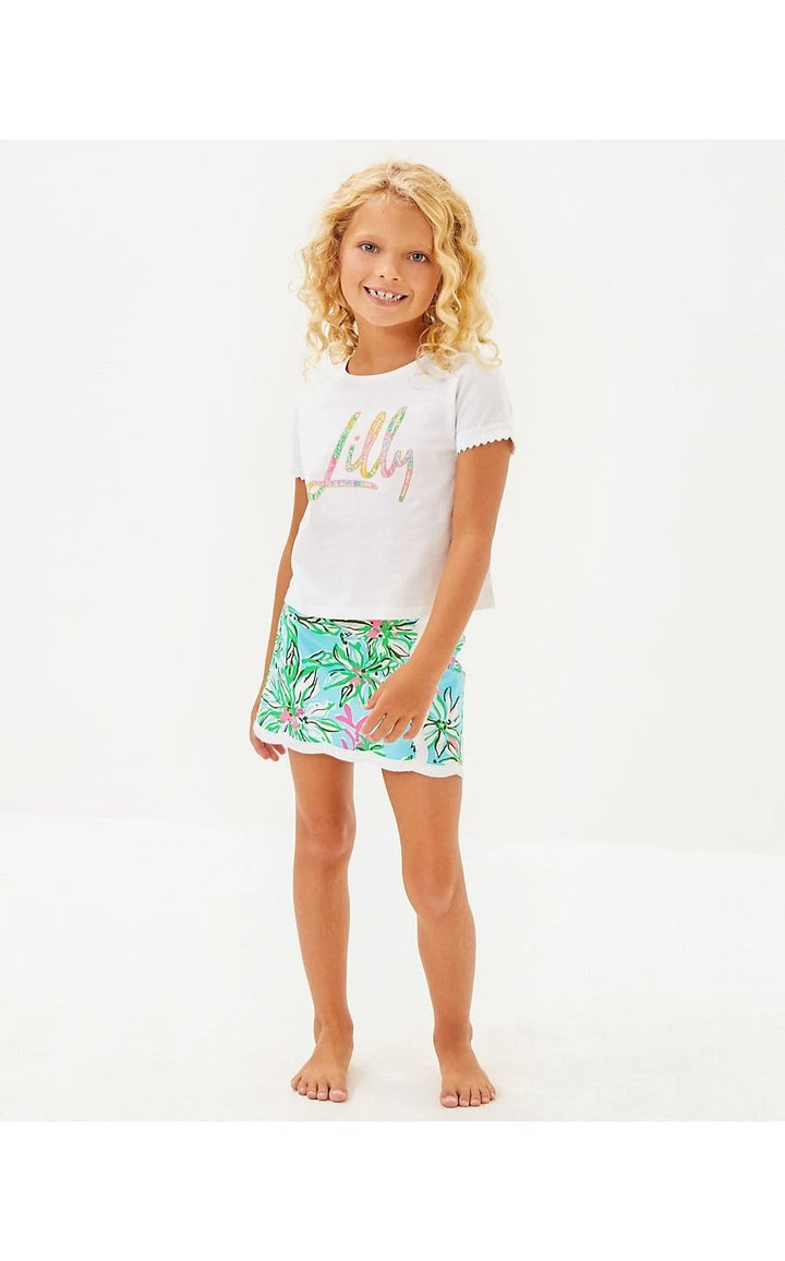 Lilly Pulitzer Girls Mini Rally Tee Top