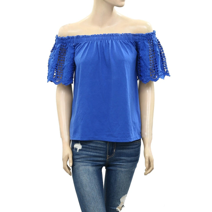 Lilly Pulitzer Fayette Off-The-Shoulder Blouse Top