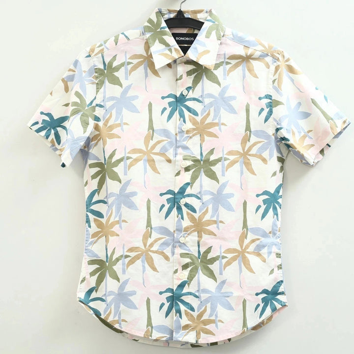 Bonobos Stretch Riviera Short Sleeve Men's Shirt