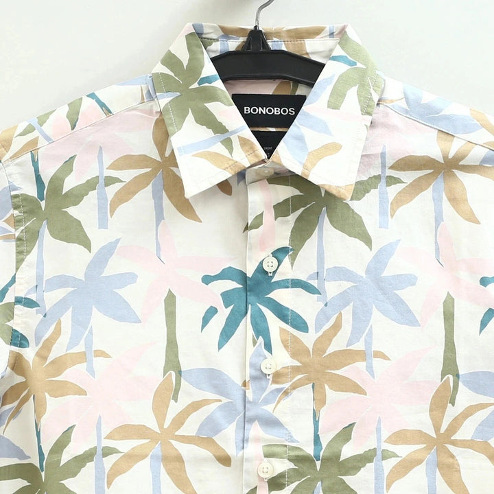 Bonobos Stretch Riviera Short Sleeve Men's Shirt