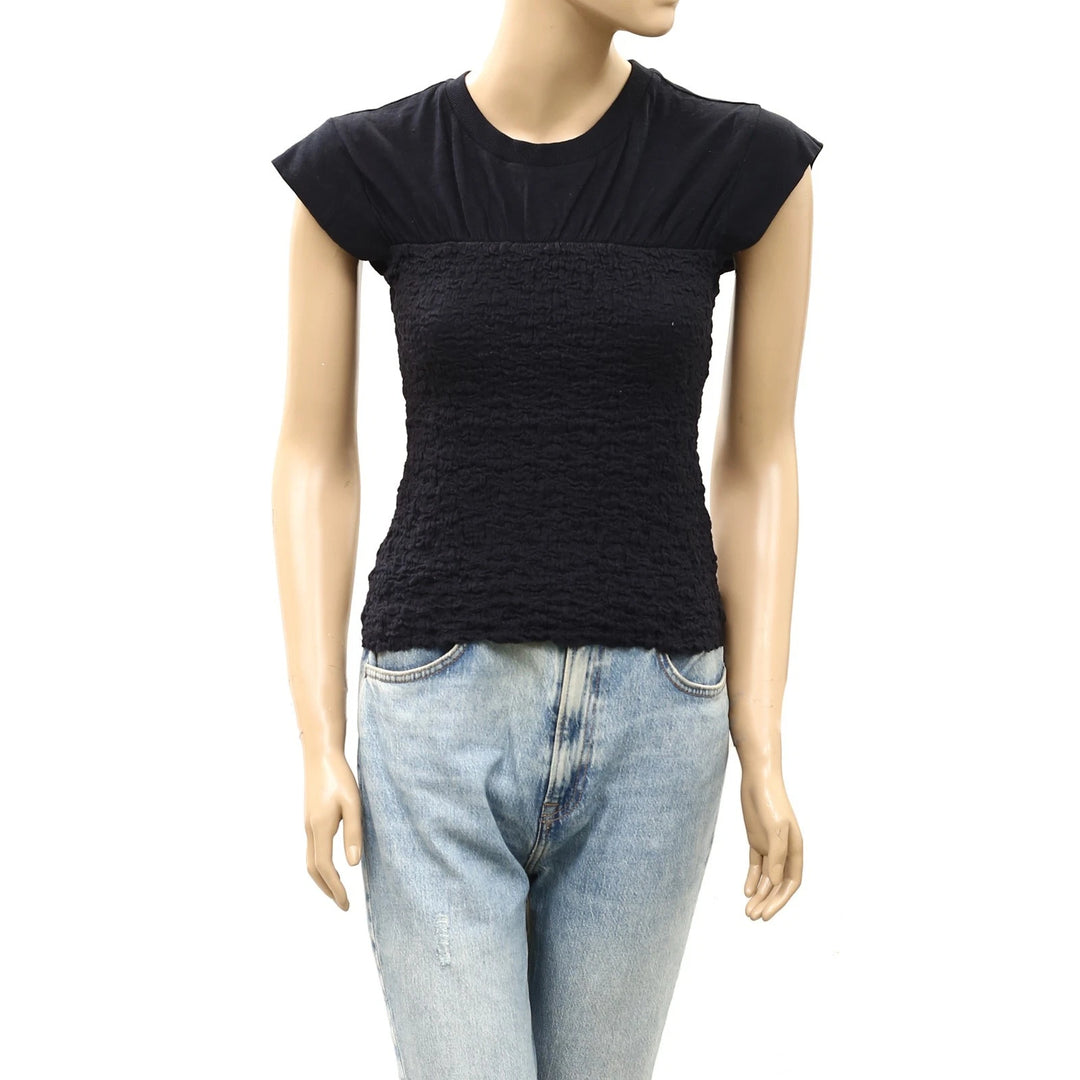Maeve By Anthropologie Smocked Muscle Top