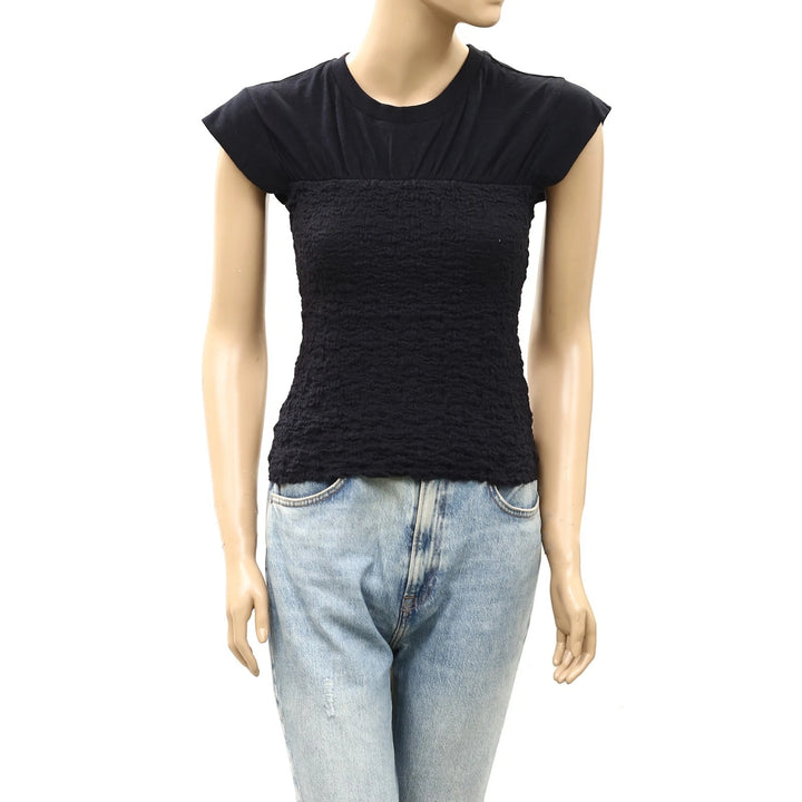 Maeve By Anthropologie Smocked Muscle Top