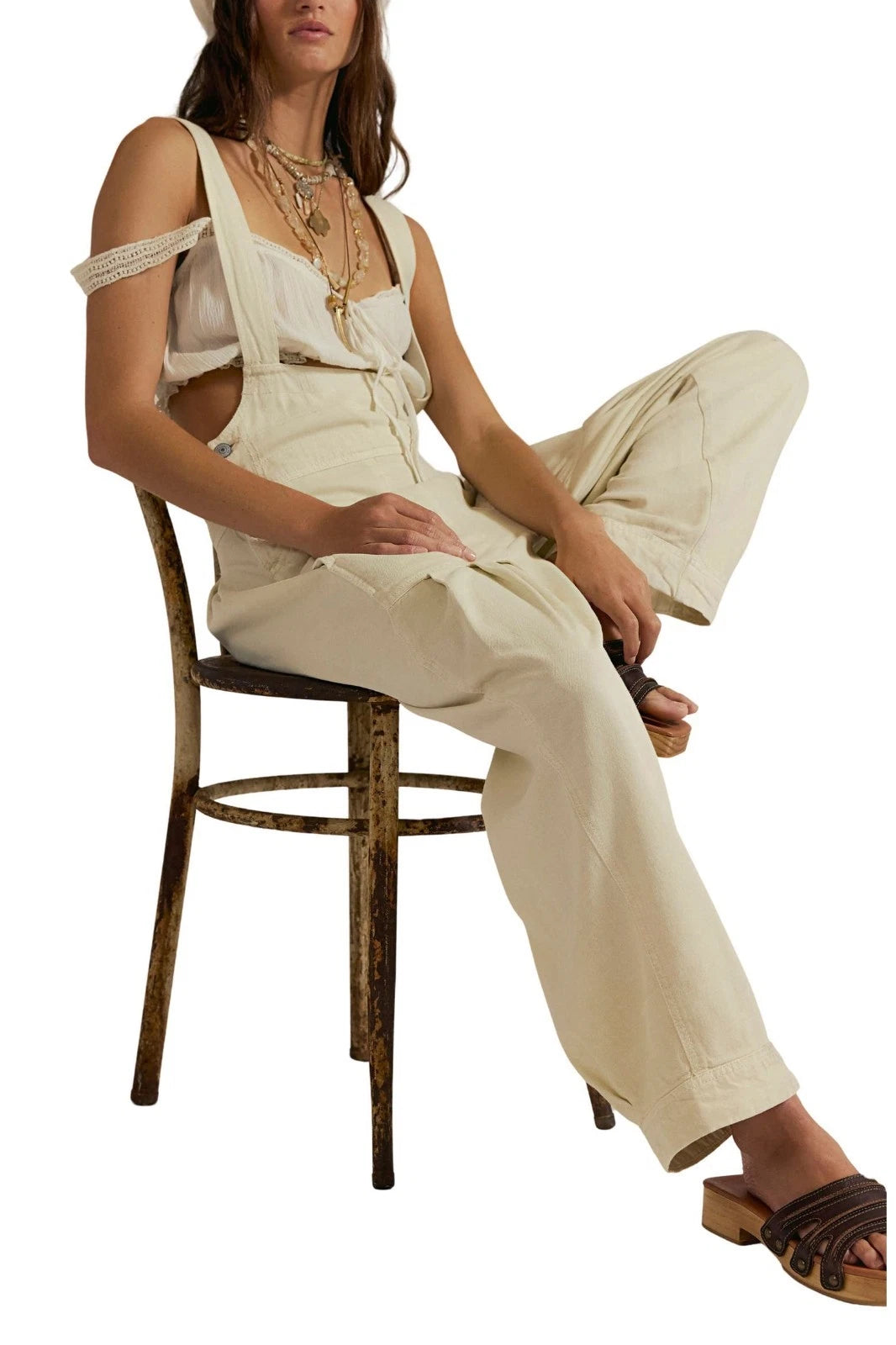 Free People We The Free Felix Tapered Overalls Jumpsuit