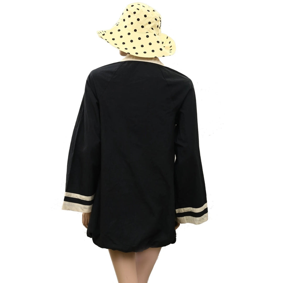 Damson Madder Polka Dot Bucket Hat Printed Embroidered Logo