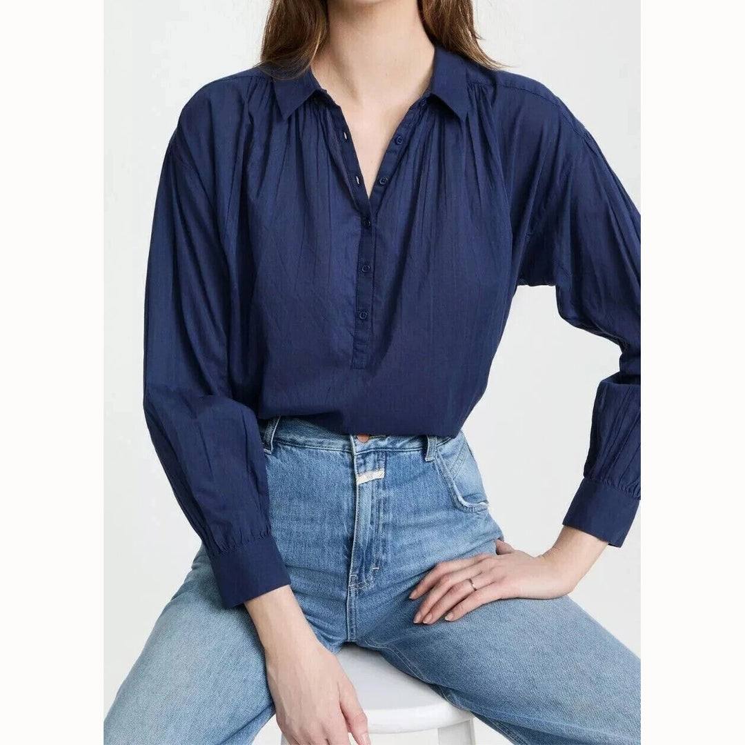 Nili Lotan Miles Shirt Tunic Top
