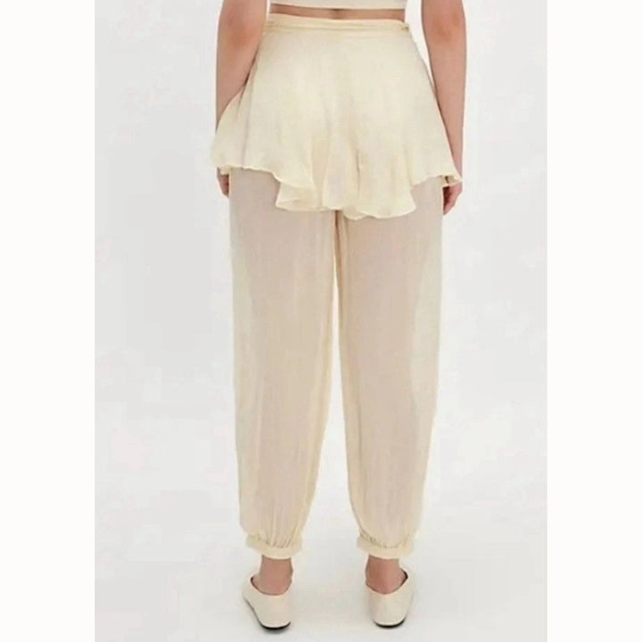 Free People Tongue Tied Sheer Balloon Pants