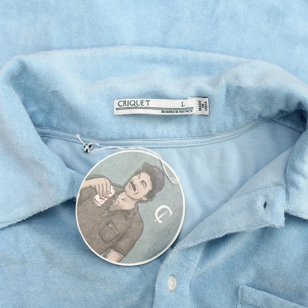 Criquet Terrycloth Buttondown Men's Shirt