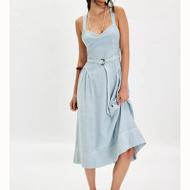 Free People Merrick Midi Dress