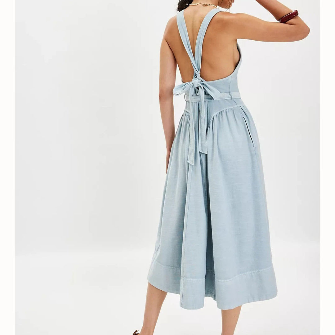 Free People Merrick Midi Dress