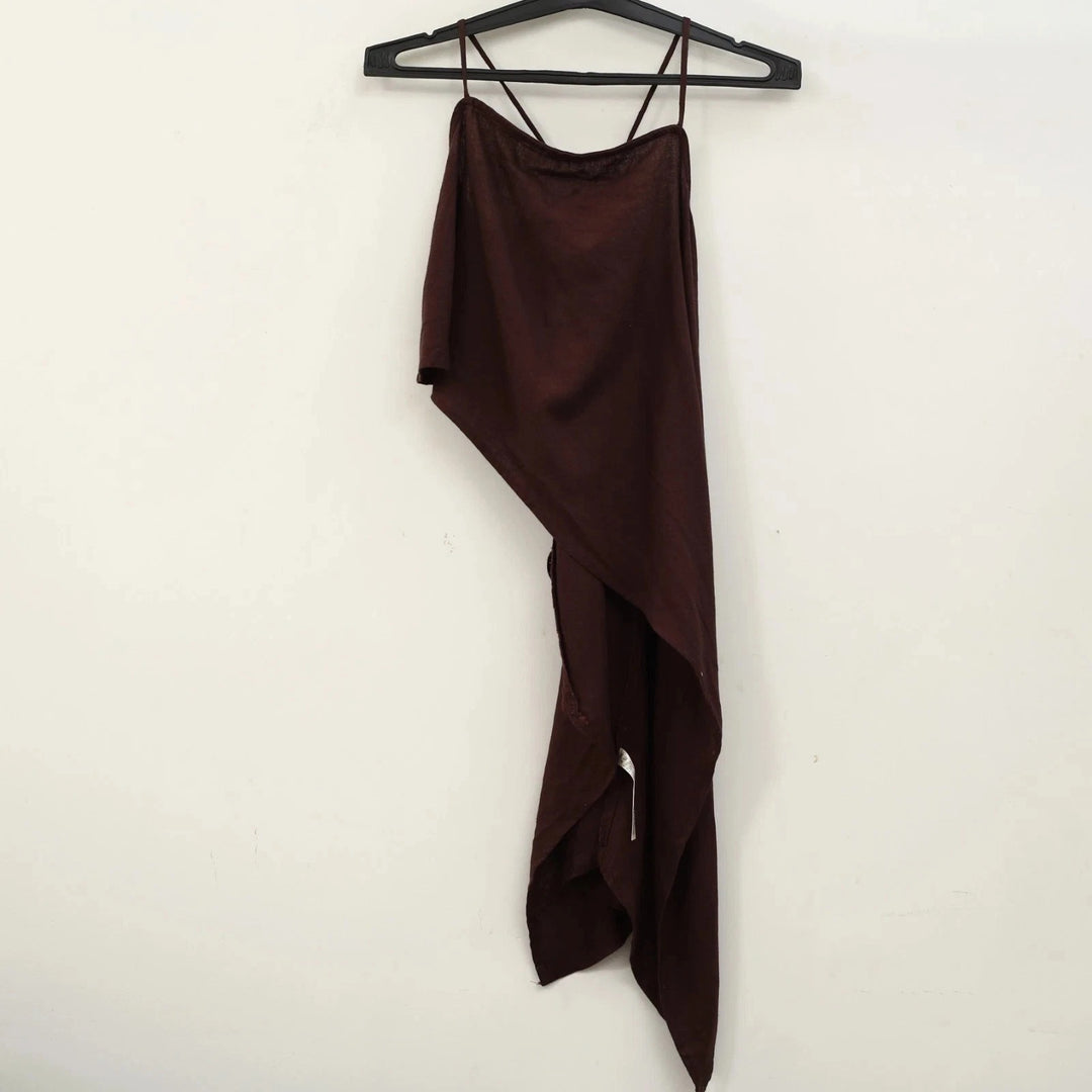 Free People Free-est Sandshell Linen Delia Cami Tank Top