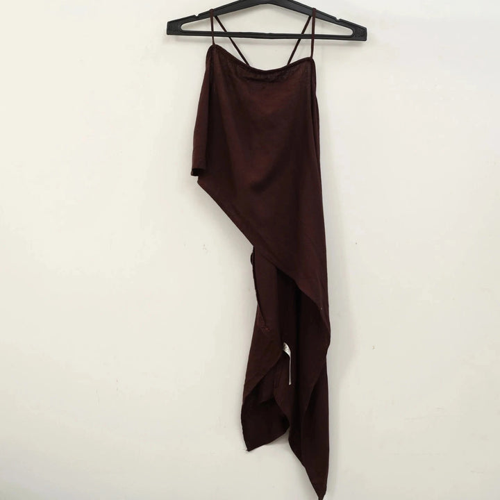 Free People Free-est Sandshell Linen Delia Cami Tank Top
