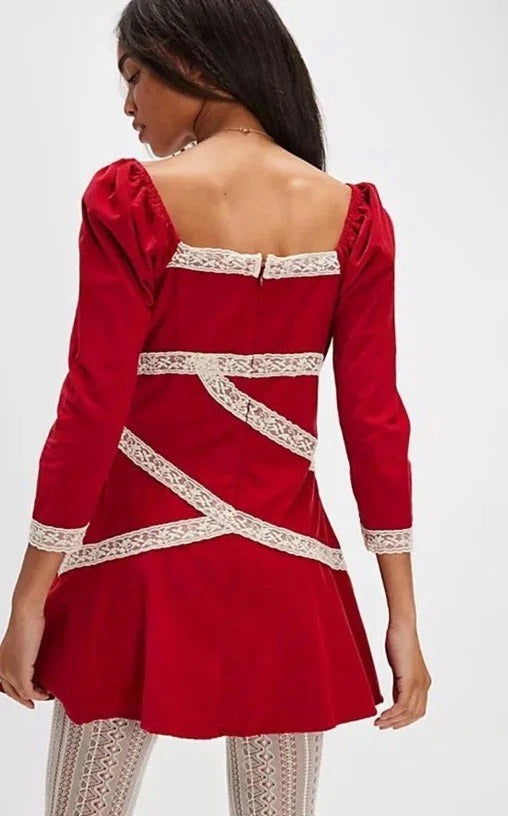 Free People Tennley Corduroy Mini Dress