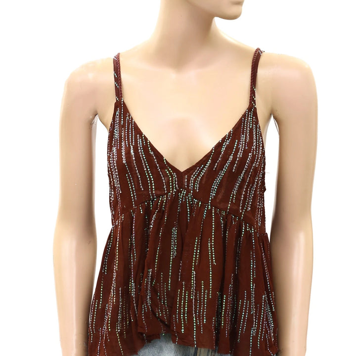 Free People Intimately Ariel Cami Tank Blouse Top