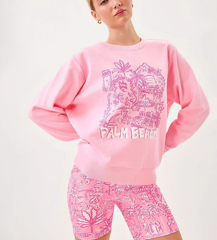 Lilly Pulitzer Conch Shell Sweatshirt Top