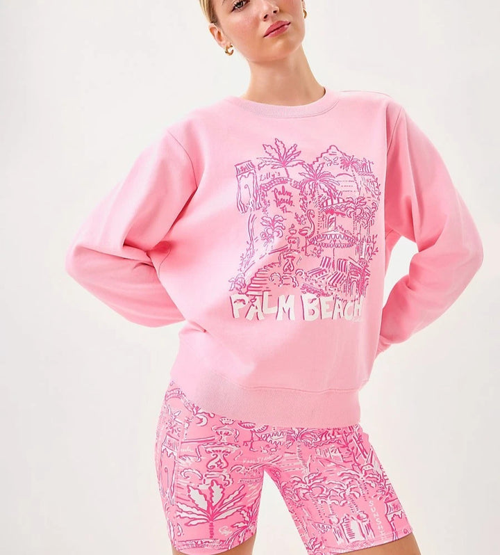 Lilly Pulitzer Conch Shell Sweatshirt Top