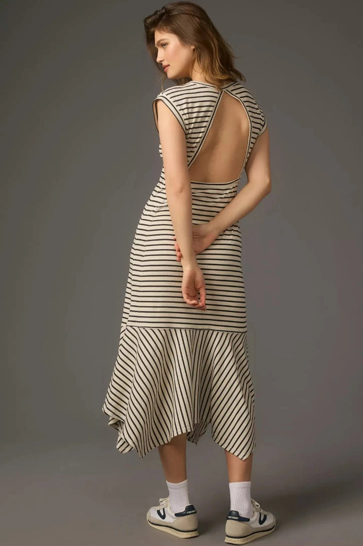 Daily Practice by Anthropologie Highline Short-Sleeve Maxi Dress