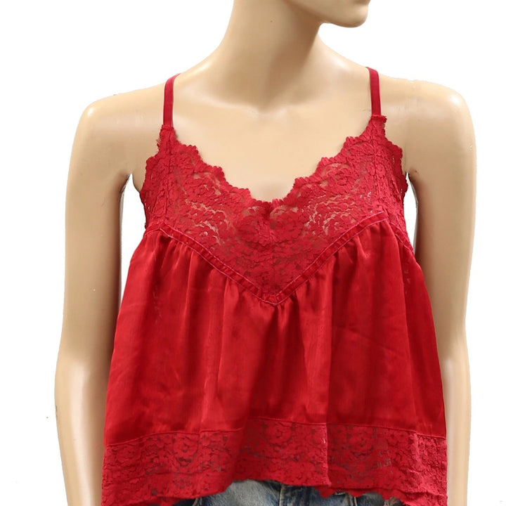 Intimately Free People Fiona Satin Cami Tank Top