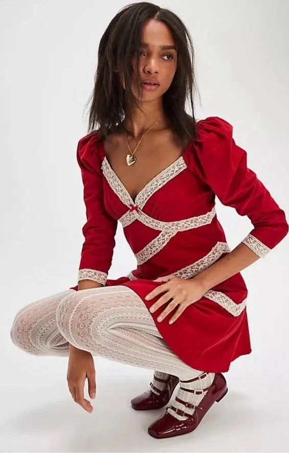 Free People Tennley Corduroy Mini Dress